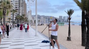 Кино Виктор Цой - Кукушка (Cover) на улице в Испании