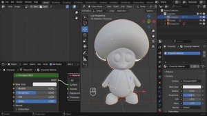 Урок 11. Создание текстуры для материала  в Blender 4.2