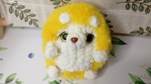 Челлендж "Бешеные крючки на RUTUBE", версия 7.0. Ассоциация 1. Вязаный ёж 😉🤭😏.