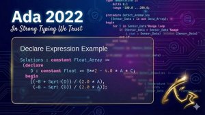 Ada 2022 - Объявление выражений