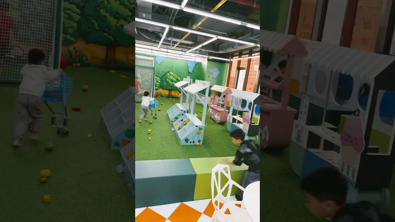 Kids Zone At Gold Cost. Nhà Trắng. #newone #goldcost #kidszone #playground