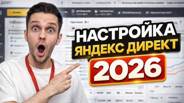Настройка Яндекс Директ 2026. Как настроить Яндекс Директ 2026?