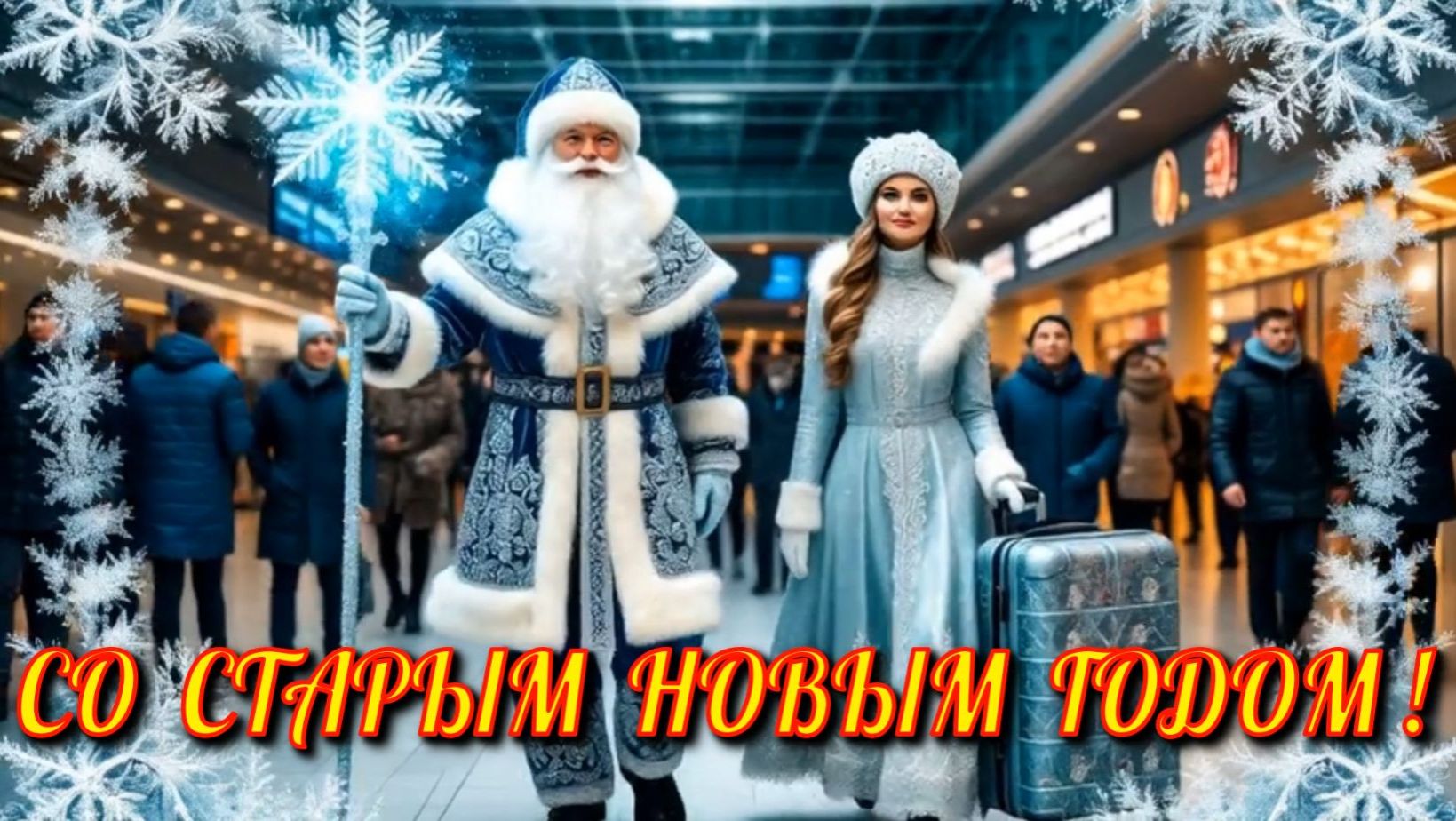 Музыкальное поздравление со Старым Новым годом. смотреть онлайн