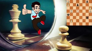 ЖАЛКАЯ ПЕШКА СИЛЬНЕЕ ВСЕЙ АРМИИ ЧЕРНЫХ! КРАСИВЫЙ ШАХМАТНЫЙ ЭТЮД