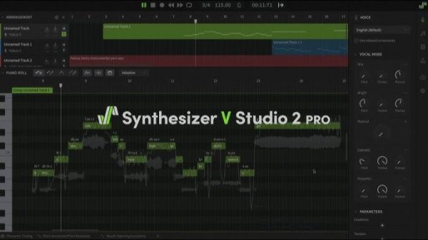 Synthesizer V Studio 2 Pro  Создаем вокал из текста