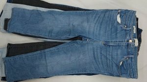 39041 Джинсы женские бренд, 12пак, 6E3, секонд (cream/extra) оптом