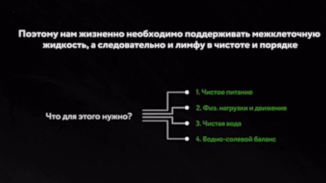 Чистая лимфа -отменный иммунитет