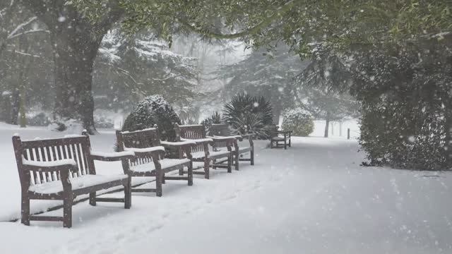 По снегу летящему с неба смотреть онлайн