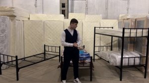 Кровати металлические Прораб от производителя Sclad.ru: одноярусные и двухъярусные