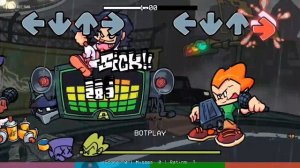 2hot erect by Nuftik, Friday Night Funken'.Прохождение,botplay