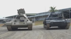 Вождения танка Т-IV против танка Т-34