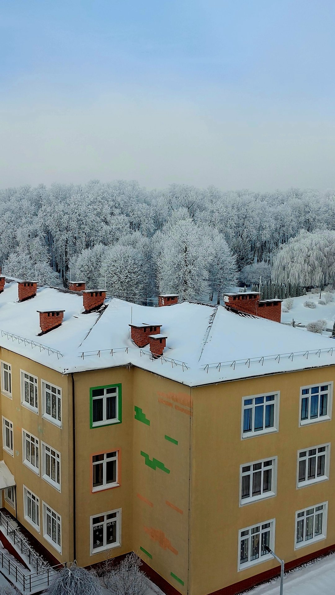 Вид из окна завораживает❄️❄️❄️ смотреть онлайн