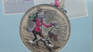 25 рублей 2018 года. ММД. " Ну погоди". Как отличить подделку. Цена стоимость монеты разновидности