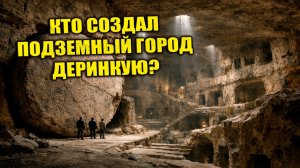 Кто на самом деле построил подземный город Деринкую?