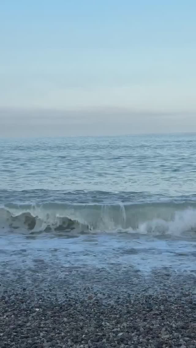 Звуки и шум больших волн...!)