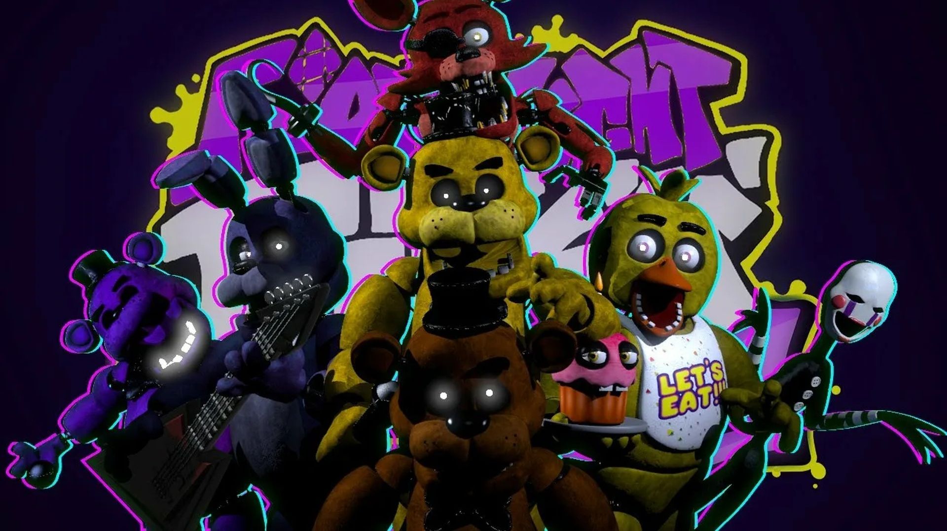 First To Go Friday Night Funkin'vs  FNaF 1