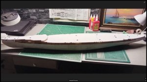 Сборка линейного крейсера «Измаил» от БМ, 1:200, 1 часть. Автор Алексей Тиличко