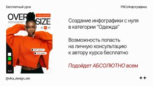 Инфографика | Бесплатный урок с нуля | Всё о дизайне и заработке на карточках