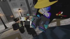 Драка на улице 4на1