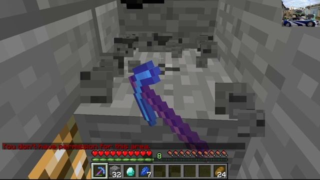 Просто играю в майнкрафте на сервере (голос так себе) смотреть онлайн