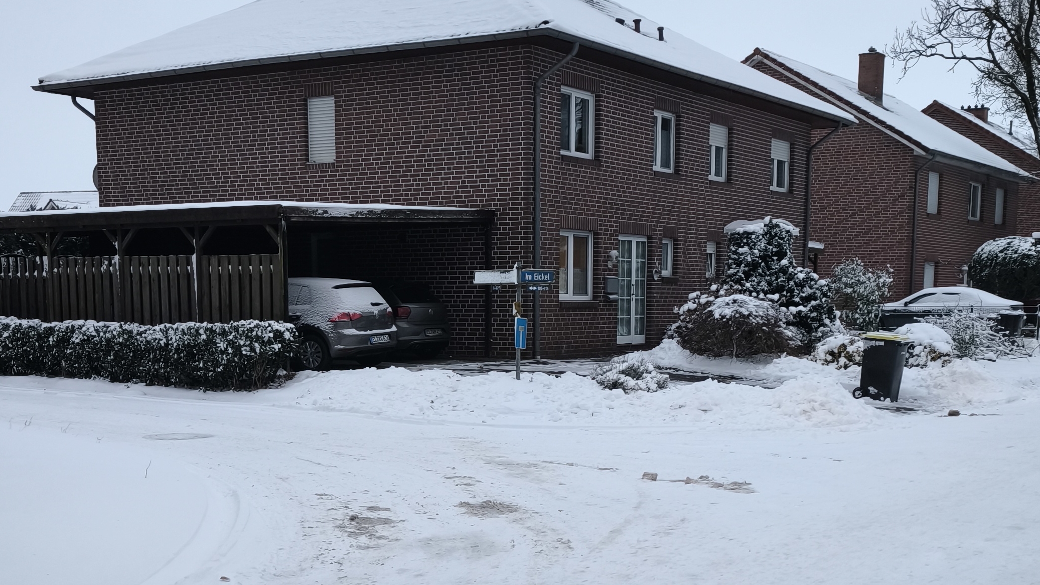 наша жизнь в Германии 🇩🇪: Германию заметает снегом смотреть онлайн