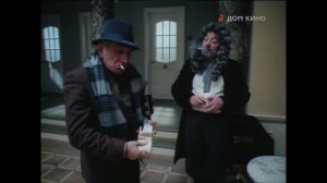 Армен Джигарханян и Леонид Броневой в фильме Олега Рябоконя "Физики" (1988) по пьесе Ф. Дюрренматта