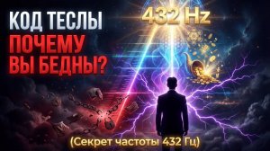 Код Теслы: Почему вы бедны? (Секрет частоты 432 Гц) | Quantum Architect 3 6 9
