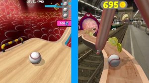 Going Balls  Super Speed run Gameplay New Update Level 1743