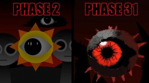 Phase 2 VS Phase 31 in Incredibox Sprunki