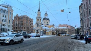 Караванная, Белинского, Моховая, Пестеля, Литейный, Чайковского