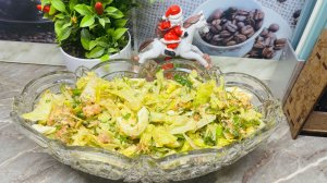 САЛАТ, который ешь и не можешь остановиться! САЛАТ  на каждый день,  просто ОБЪЕДЕНИЕ!