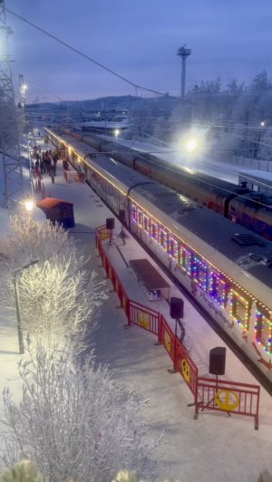 В мороз к новогодним чудесам