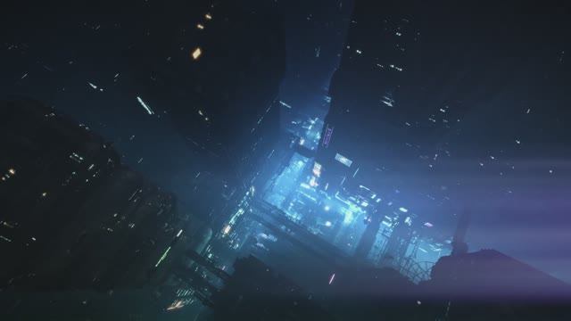 Blade Runner _ THE QUIET BETWEEN DREAMS _ 4K AMBIENCE for work study and relaxation - 6 Hours смотреть онлайн