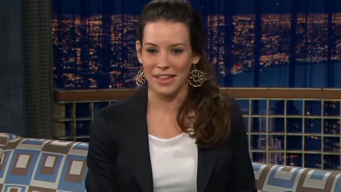 Эванджелин Лилли привлекает фанатская база «Остаться в живых» | «Поздний вечер с Конаном О’Брайеном» смотреть онлайн