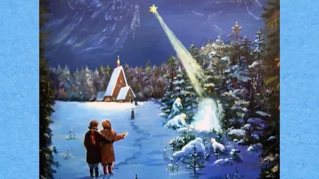 Поздравляем всех с Рождественским сочельником! смотреть онлайн