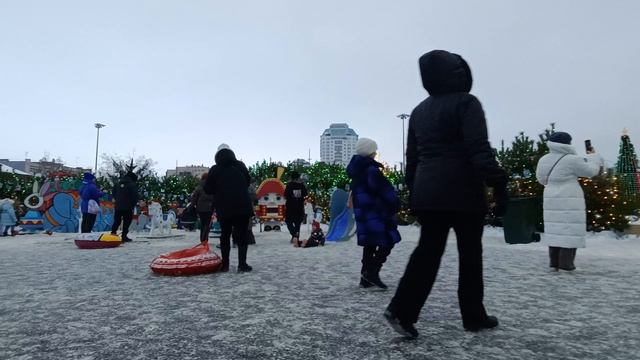 Самара новогодняя.