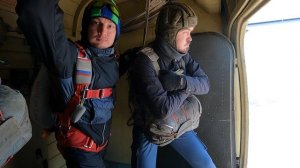 Прыжок с парашютом.