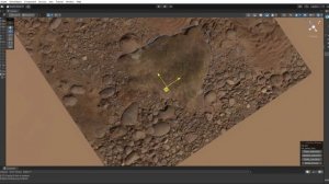 Unity блендинг меша с террейном