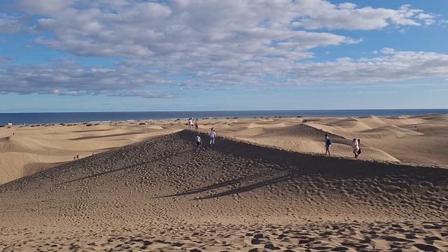 Маспаломас. Канарская Сахара. Барханы Маспаломаса смотреть онлайн