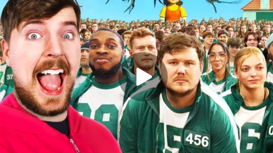 Игра в кальмара в реальной жизни за 450 миллионов долларов 🦑💰 #Игра #Кальмар #Деньги смотреть онлайн