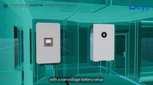 Презентация  3 фазного гибридного инвертора DEYE SM2