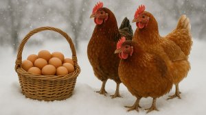Почему мои куры так хорошо несутся зимой?!