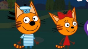 Три кота. сказки на ночь. мультфильм игра