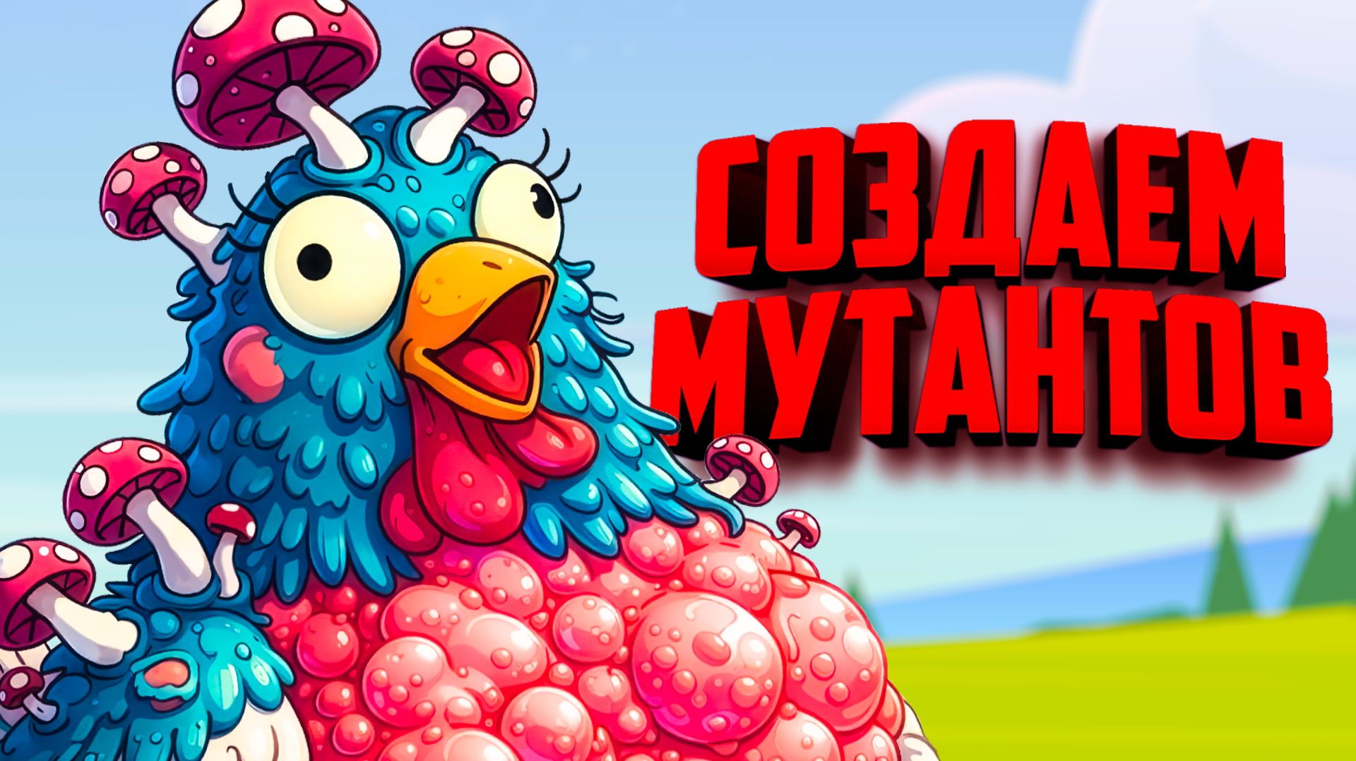 Нас заставили создавать КУРИЦ МУТАНТОВ и вот что получилось ♦ Chicken Craft смотреть онлайн
