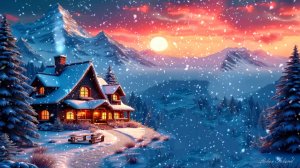 ✨ ЗИМНЯЯ БЕЗУМНО КРАСИВАЯ УСПОКАИВАЮЩАЯ МУЗЫКА ДЛЯ СНА 🎵 РАССЛАБЛЯЮЩАЯ МУЗЫКА ДЛЯ ДУШИ В ГОРАХ