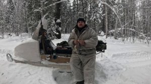 Охота на Соболя) проверка путика )