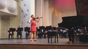 И.С. Бах. Концерт ля-минор, часть 1