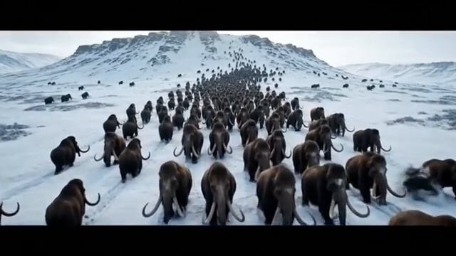 Неандертальские воины против мамонтов. смотреть онлайн