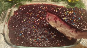 СуперКухня! Чизкейк без сахара, низкокалорийный, со смородиной.