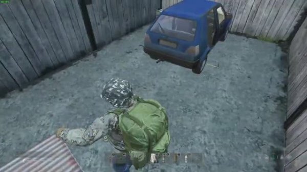 Zareydil granatami garazh v solo - Dayz